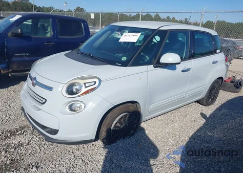 2014 Fiat 500L Easy из США, поврежденный, VIN ZFBCFABH0EZ020193